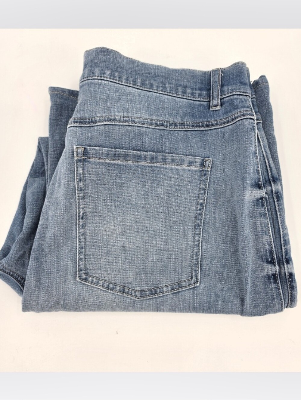 Cabi Venice Wide Leg Jean High Rise 16 Medium Wash Denim